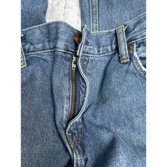 Gap Low Rise Stride Wide Leg Jeans 14 Regular 32 Released Hem Y2K Baggy Grunge - Picture 13 of 13